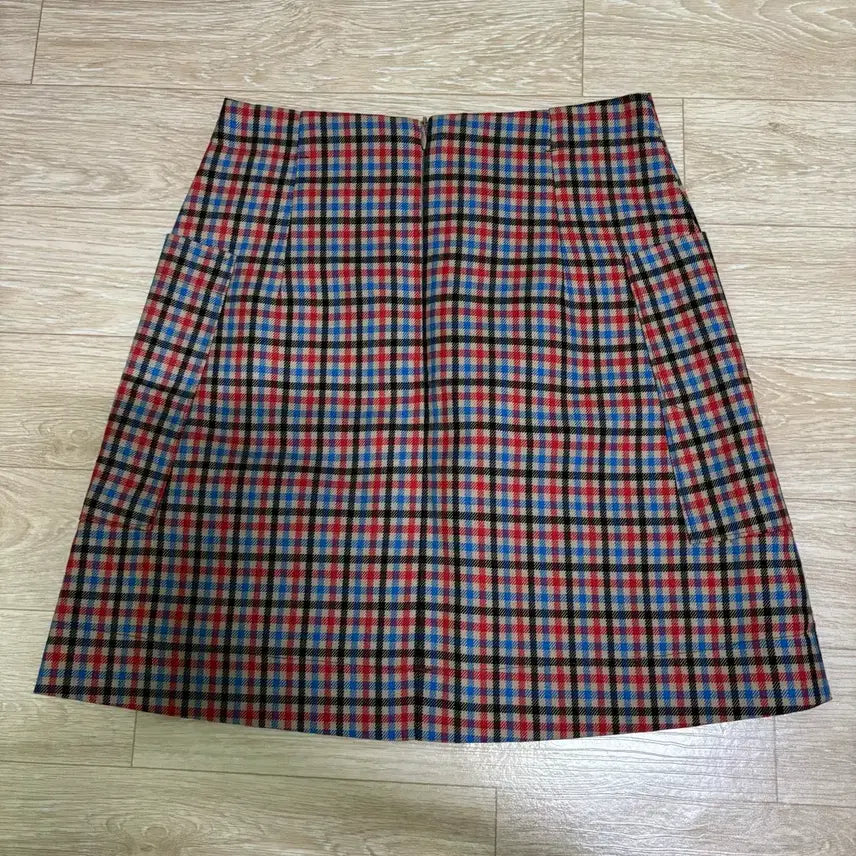 [BUNJANG] Check Mini Skirt / 체크 미니스커트 44-55