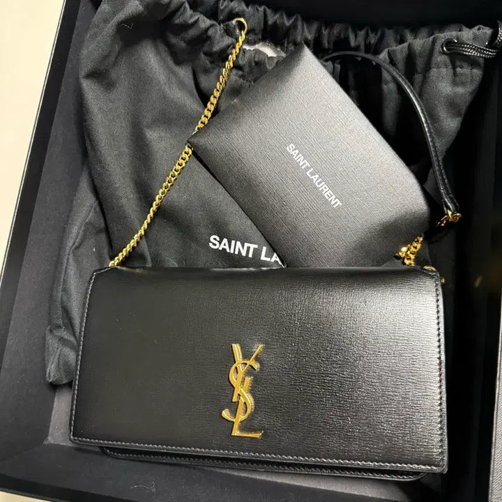[BUNJANG] Saint Laurent Monogram Phone Holder Bag / 생로랑 모노그램 폰홀더백