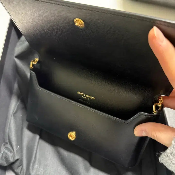 [BUNJANG] Saint Laurent Monogram Phone Holder Bag / 생로랑 모노그램 폰홀더백