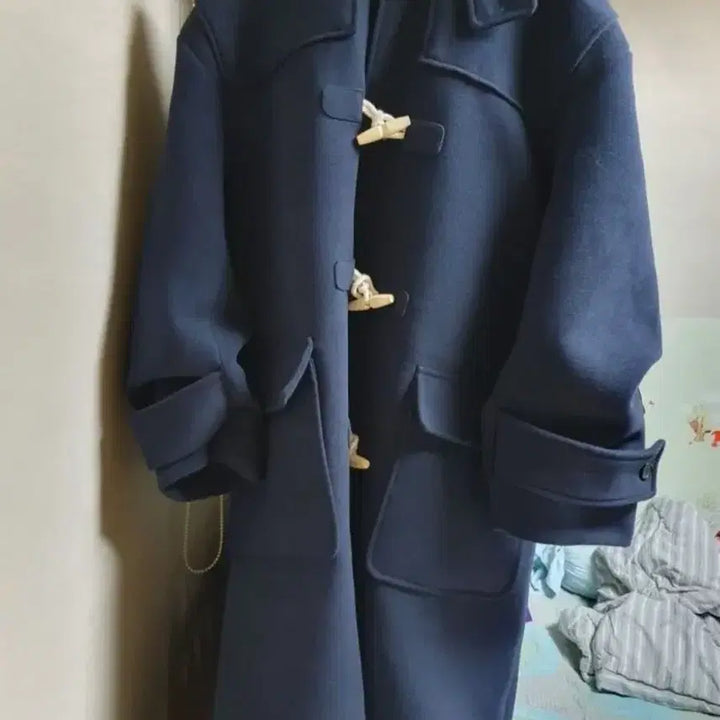 [BUNJANG] Partimento Duffle Coat Navy S / 파르티멘토 떡볶이 코트 네이비 S