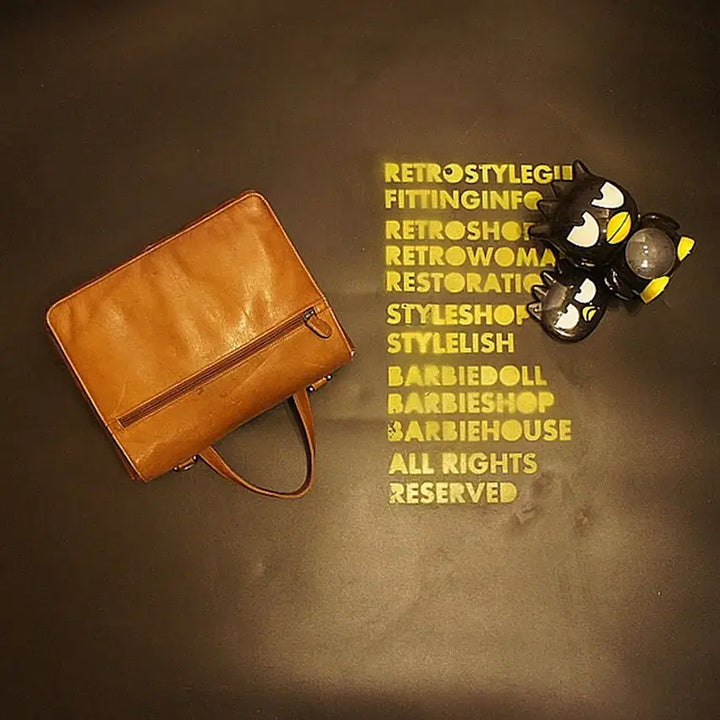 [BUNJANG] Vintage Leather Boston Bag / 7059 가죽 서류가방  보스턴백 가죽가방 빈티지가방 여성가방 남자백