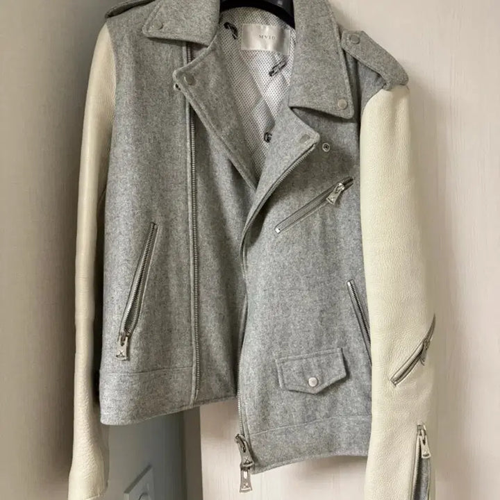 [BUNJANG] Mvio Leather Jacket / 엠비오 가죽자켓 판매합니다