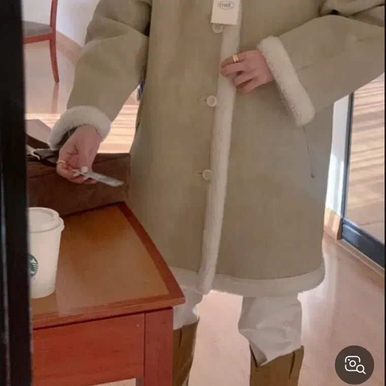 [BUNJANG] Miel Shearling Mouton / (1회착용후 보관) 미엘 시어링 무스탕