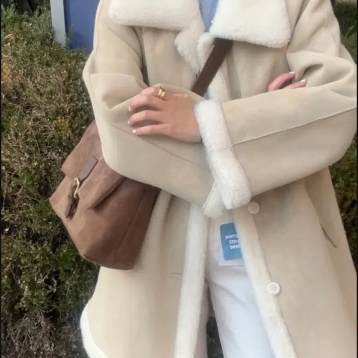 [BUNJANG] Miel Shearling Mouton / (1회착용후 보관) 미엘 시어링 무스탕