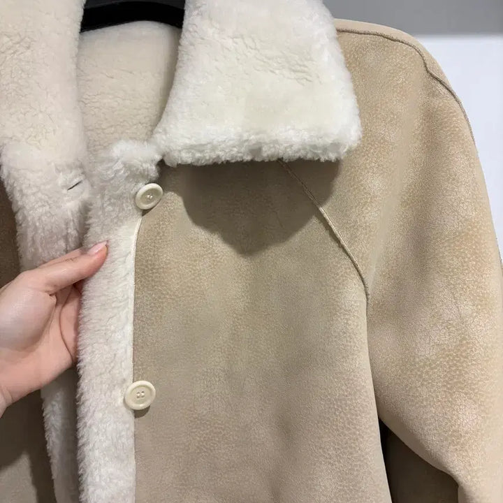 [BUNJANG] Miel Shearling Mouton / (1회착용후 보관) 미엘 시어링 무스탕