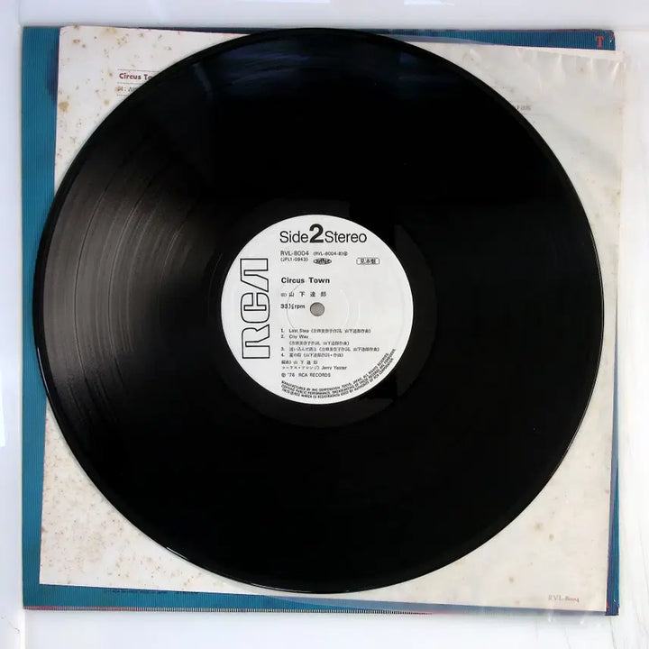 [BUNJANG] Tatsuro Yamashita Circus Town 1976 LP / Tatsuro Yamashita Circus Town 일본 1976 LP