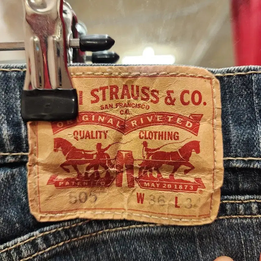 [BUNJANG] Levi's 505 Men's Jeans / 7/37 리바이스505 남성 청바지 36사이즈