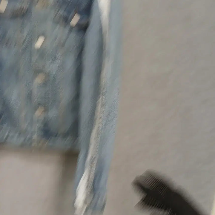 [BUNJANG] Denim Holic Jacket L / 3782 데님 홀릭 자켓 L