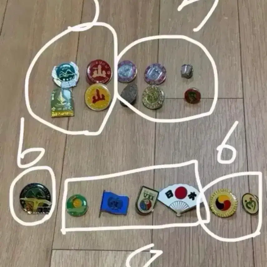 [BUNJANG] Various Badges / 뱃지 산뱃지 유엔뱃지 등