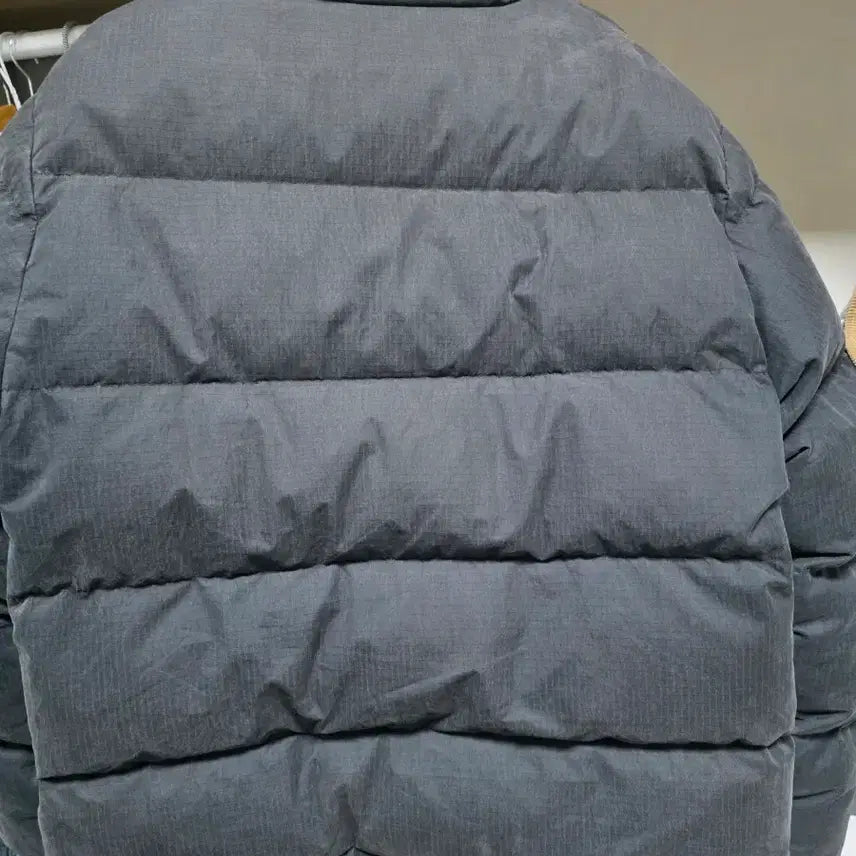 [BUNJANG] Stussy Ripstop Down Puffer Jacket Black L / 스투시 립스탑 다운 푸퍼 자켓 블랙 패딩 L