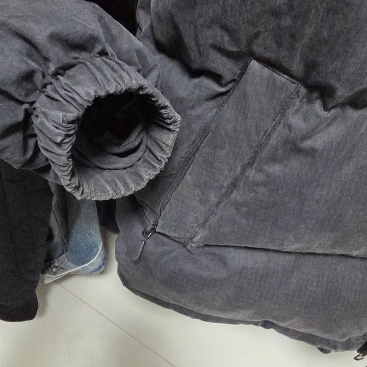 [BUNJANG] Stussy Ripstop Down Puffer Jacket Black L / 스투시 립스탑 다운 푸퍼 자켓 블랙 패딩 L