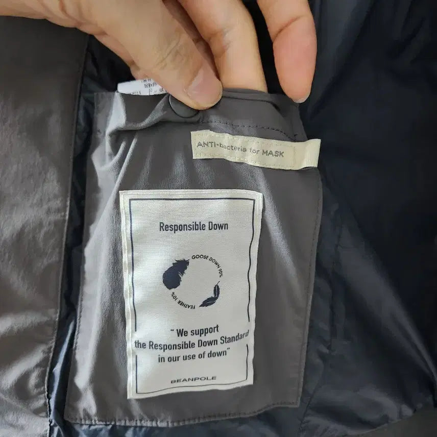 [BUNJANG] Beanpole Men's Knit Padded Jacket / 빈폴 남성 니트 패딩 100