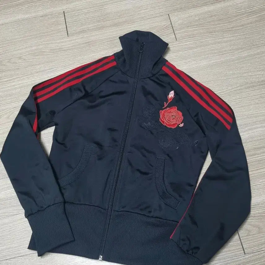 [BUNJANG] Adidas Rose Retro Track Top / 레트로 로즈 아디다스 트랙탑