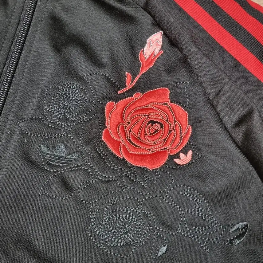 [BUNJANG] Adidas Rose Retro Track Top / 레트로 로즈 아디다스 트랙탑