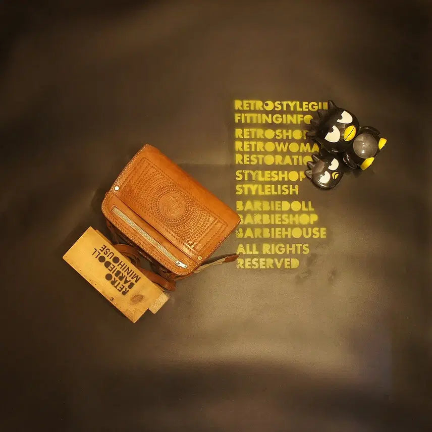 [BUNJANG] Vintage Leather Shoulder Bag / 7062 숄더백 크로스백 가죽백 가죽가방 빈티지가방 여성가방 남자백