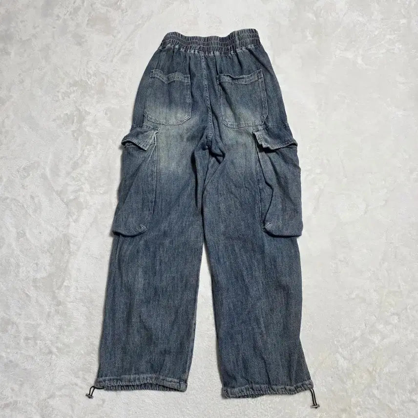 [BUNJANG] The Cross Denim Cargo Pants / (M)더크로스 데님 카고팬츠