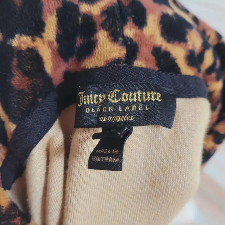 [BUNJANG] Juicy Couture Leopard Hoodie / 쥬시꾸뛰르 레오파드 후드티