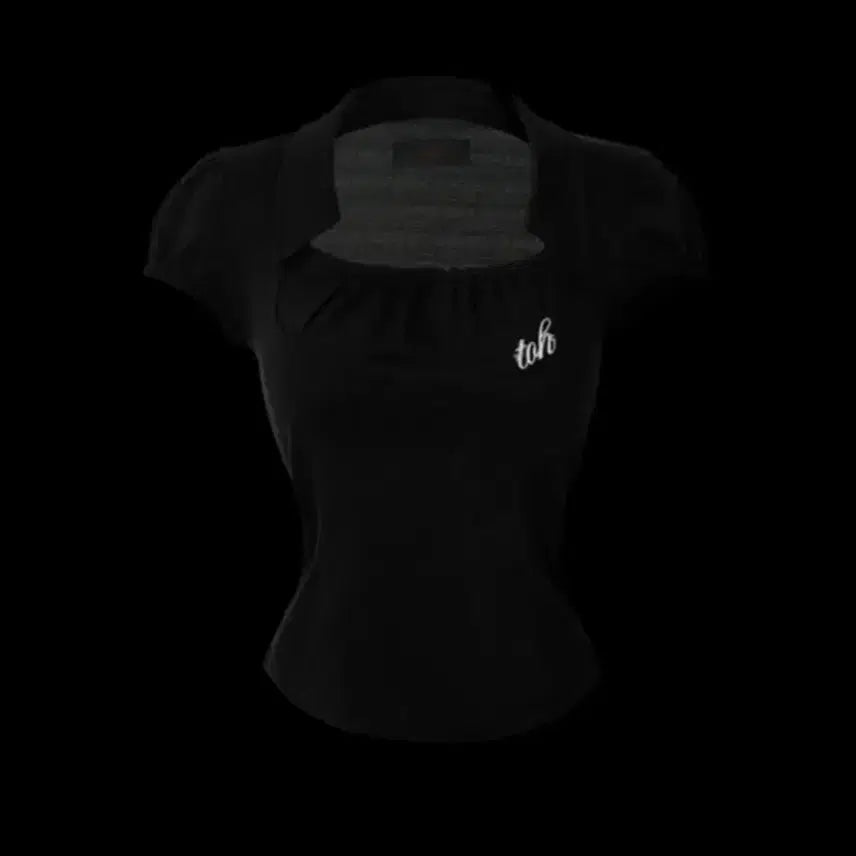 [BUNJANG] Toh Dolly Top Black / toh 돌리탑 블랙