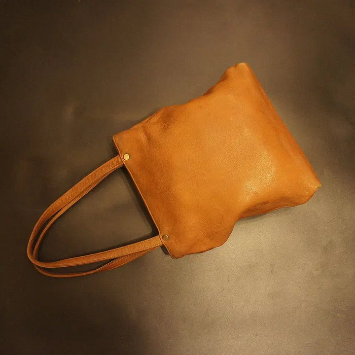 [BUNJANG] Vintage Leather Tote Bag / 7063 토트가방 토트백 가죽백 가죽가방 빈티지가방 여자가방 여자백