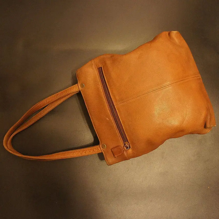 [BUNJANG] Vintage Leather Tote Bag / 7063 토트가방 토트백 가죽백 가죽가방 빈티지가방 여자가방 여자백