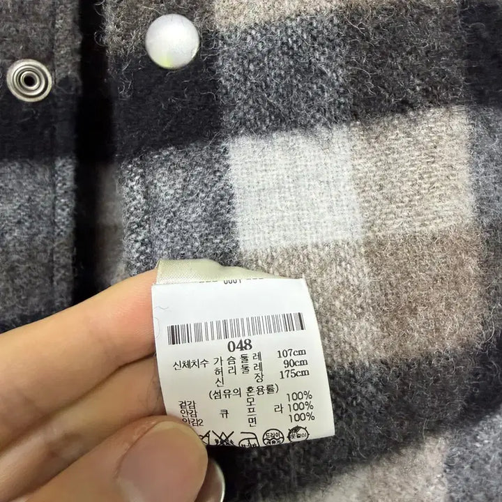 [BUNJANG] Rick Owens Wool Flannel Overshirt / [48] 릭오웬스 울 플란넬 오버셔츠