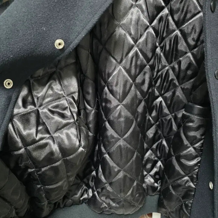 [BUNJANG] Stussy Varsity Jacket XL / 스투시 컴피티션 바시티 자켓 블랙 XL