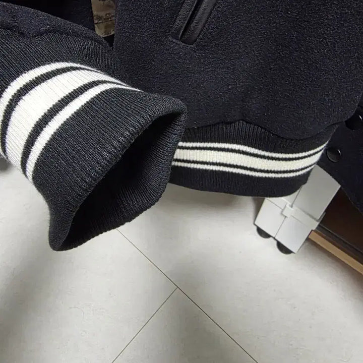 [BUNJANG] Stussy Varsity Jacket XL / 스투시 컴피티션 바시티 자켓 블랙 XL