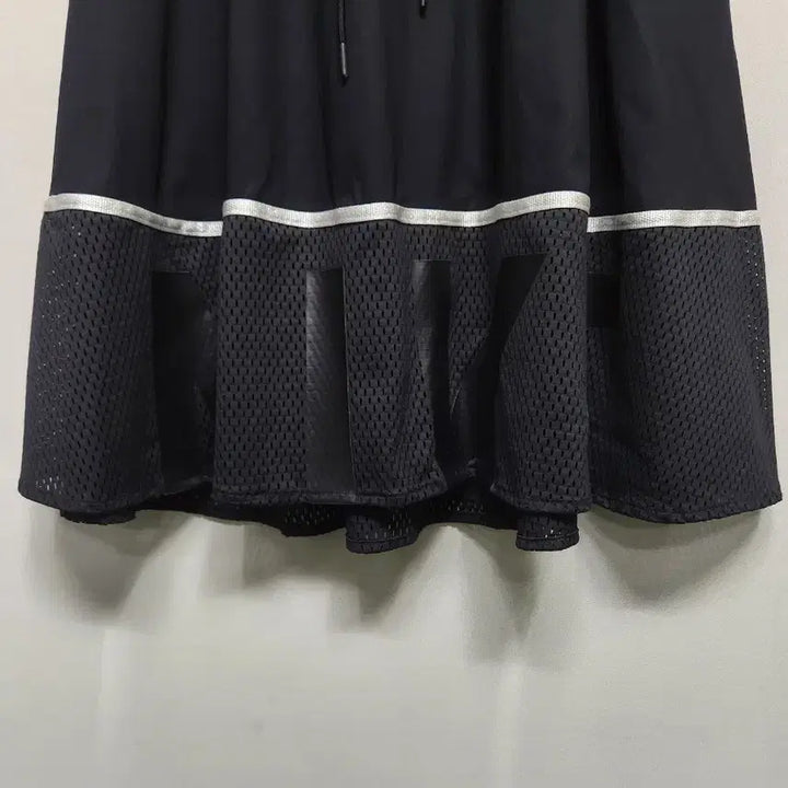 [BUNJANG] Nike Black Flare Mesh Point Skirt / 나이키 블랙 플레어 스커트 메쉬포인트