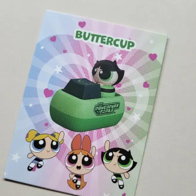 [BUNJANG] Powerpuff Girls Buttercup Keycap Keyring / 파워퍼프걸 버터컵 키캡 키링 확정