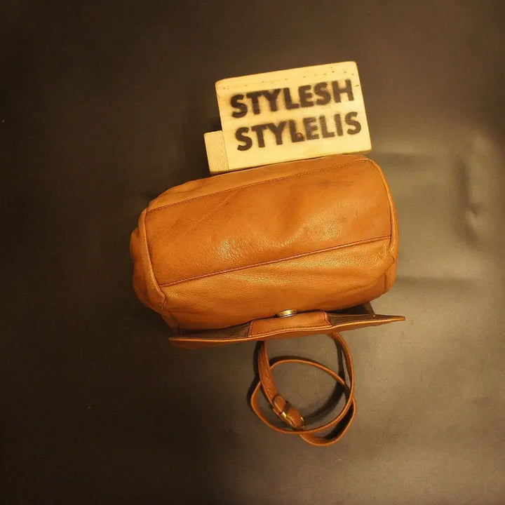 [BUNJANG] Vintage Leather Crossbody Bag / 7066 크로스가방 크로스백 가죽백 가죽가방 빈티지가방 여성가방 남자백