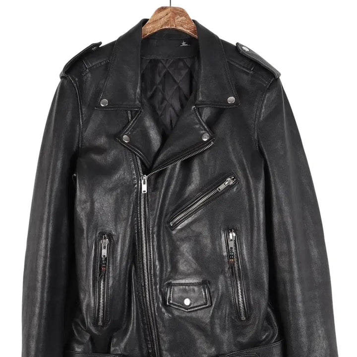 [BUNJANG] BLK DNM Leather Rider Jacket L / BLK DNM 레더 라이더 자켓 L / k2812