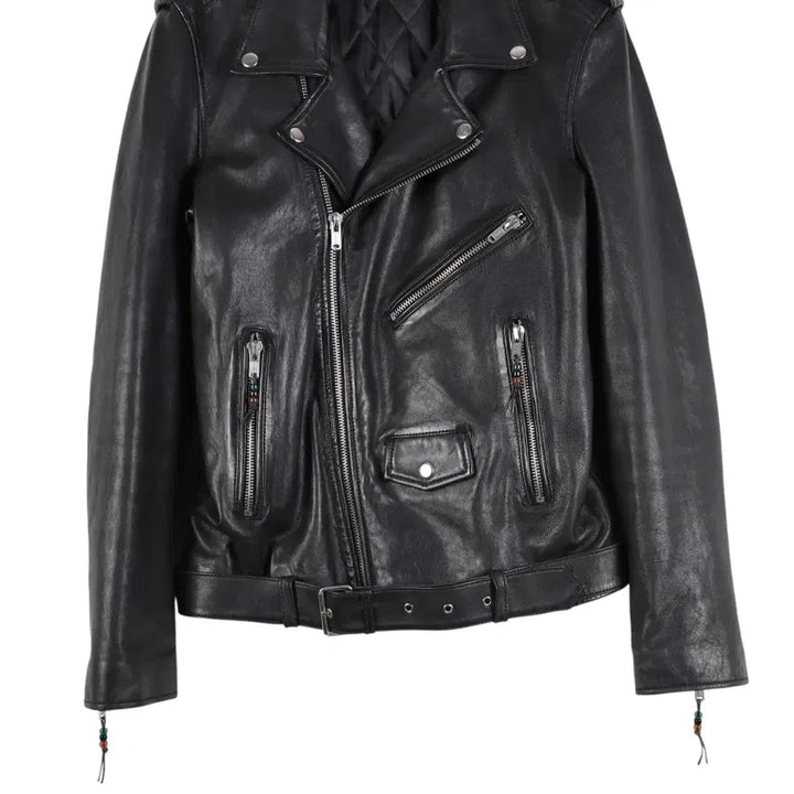 [BUNJANG] BLK DNM Leather Rider Jacket L / BLK DNM 레더 라이더 자켓 L / k2812