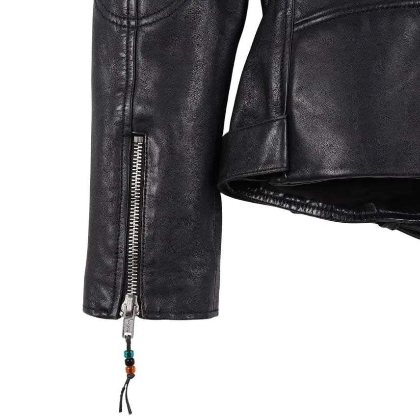 [BUNJANG] BLK DNM Leather Rider Jacket L / BLK DNM 레더 라이더 자켓 L / k2812