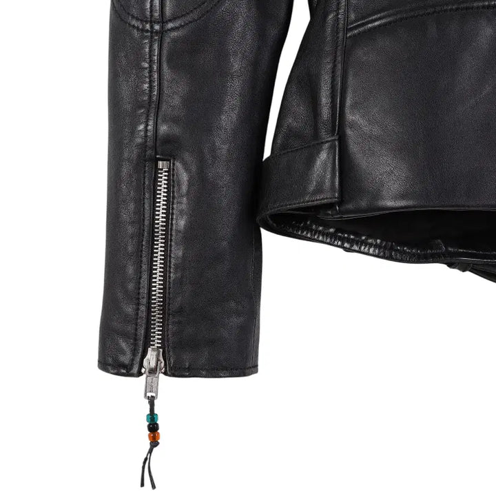 [BUNJANG] BLK DNM Leather Rider Jacket L / BLK DNM 레더 라이더 자켓 L / k2812