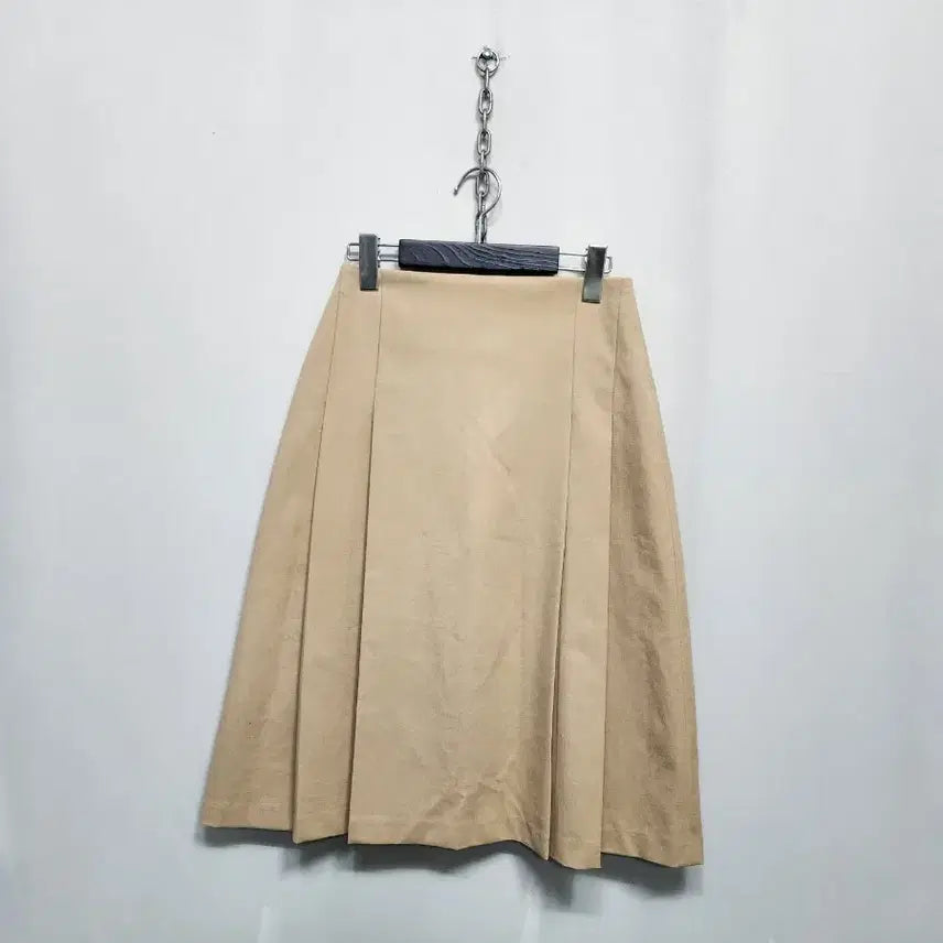 [BUNJANG] Prost J Beige Pleated Skirt / 프로스트제이 prost j베이지 플리츠 스커트