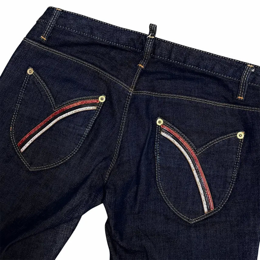 [BUNJANG] Dsquared2 Low-Rise Slim Denim Jeans / 00s Dsquared2 로우라이즈 슬림 데님