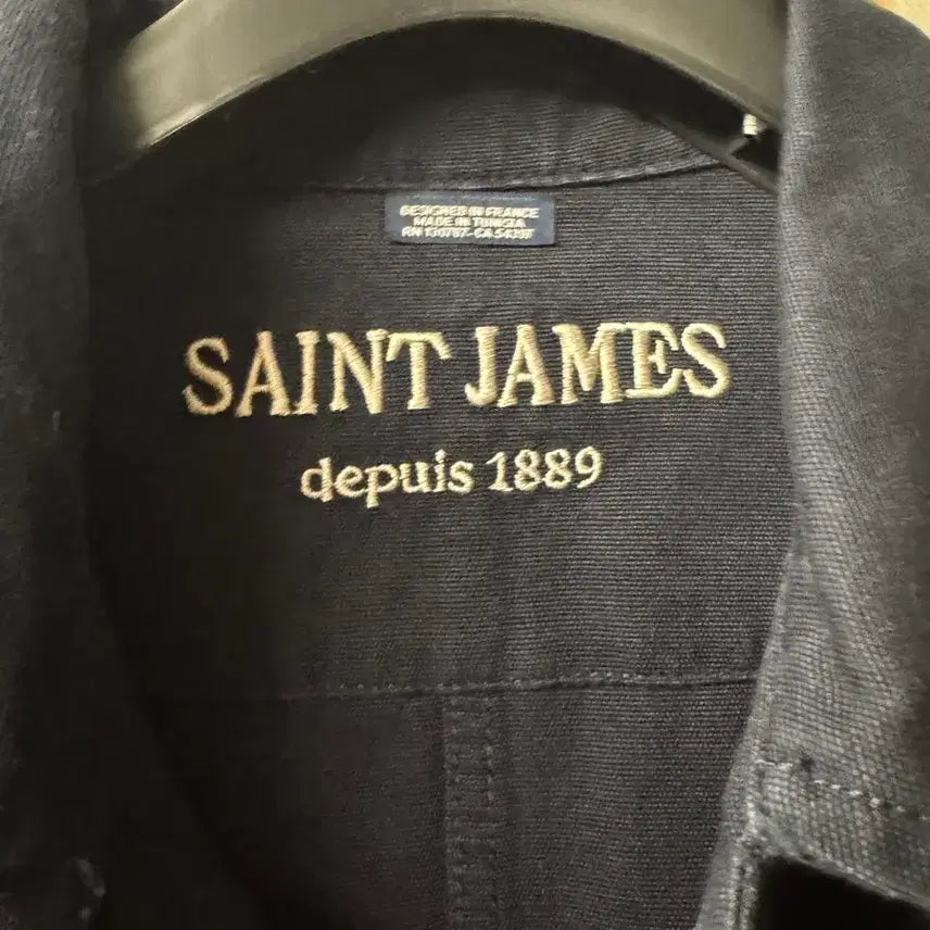 [BUNJANG] Saint James Sirocco Navy Work Jacket / 세인트제임스 시로코 네이비 워크 자켓
