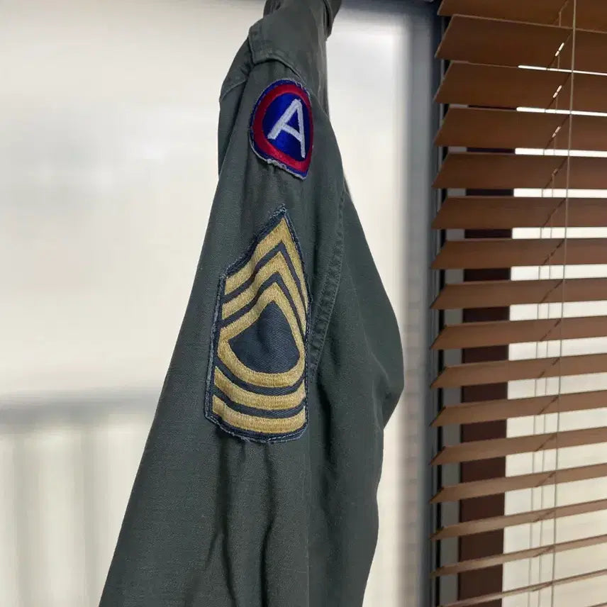 [BUNJANG] U.S. Army OG-107 Utility Shirt / 1960s U.S. Army Utility Shirt (og-107)