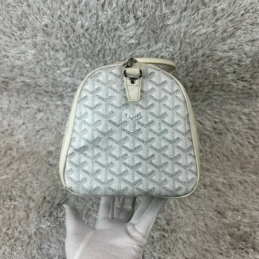 [BUNJANG] Goyard Croisière Boston Bag White 40 / [40] 정품 고야드 크로아지에르 보스턴백 화이트