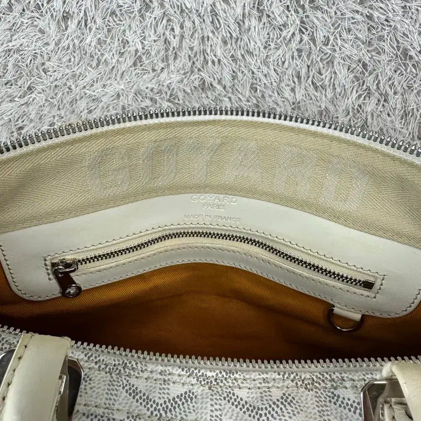 [BUNJANG] Goyard Croisière Boston Bag White 40 / [40] 정품 고야드 크로아지에르 보스턴백 화이트