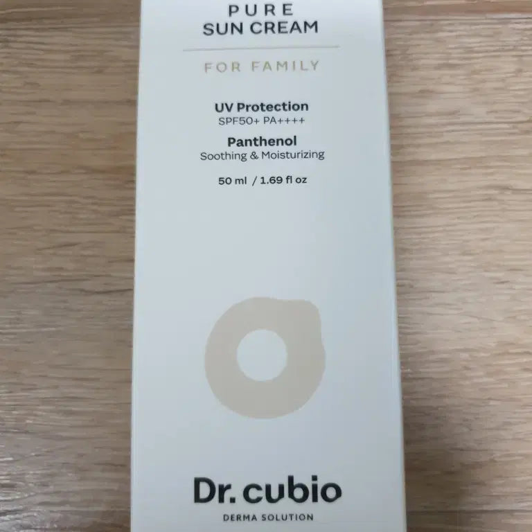 [BUNJANG] Dr. Qbio Pure Sunscreen 50ml SPF50+ PA++++ / 닥터 큐비오 퓨어 선크림 50ml SPF50+ PA++++ 민감 피부