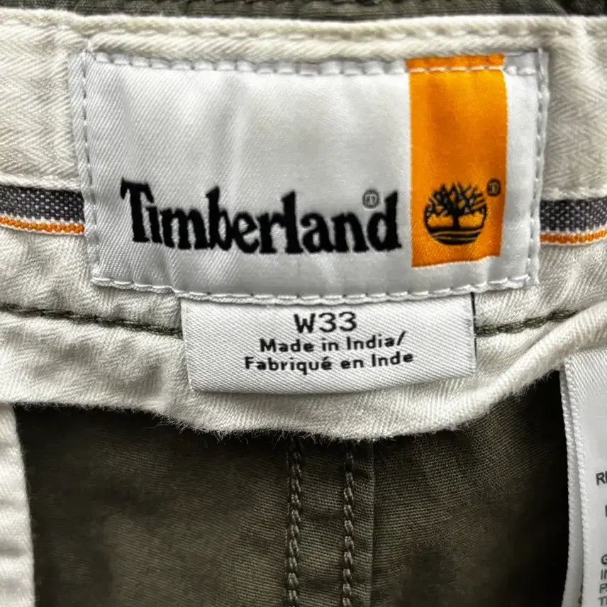 [BUNJANG] Timberland Khaki Cargo Pants W33 / 팀버랜드 카키색 카고 팬츠 W33