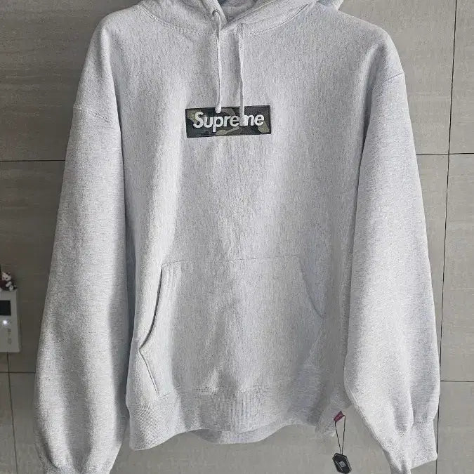 [BUNJANG] Supreme Camo Box Logo Hoodie / (L)슈프림 23fw 카모 박스로고 후드