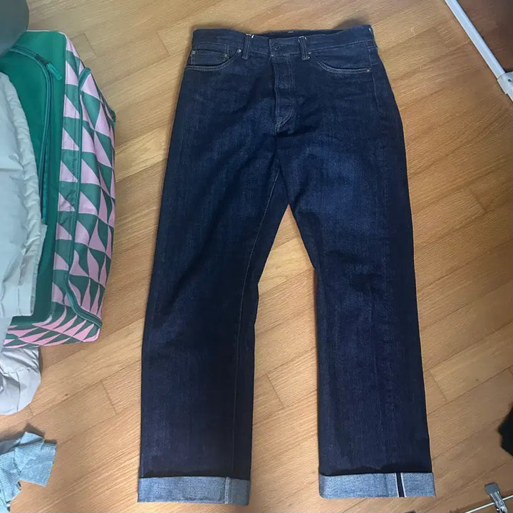 [BUNJANG] Blacksign Indigo Selvedge Denim Jeans / 블랙사인 인디고 셀비지 34