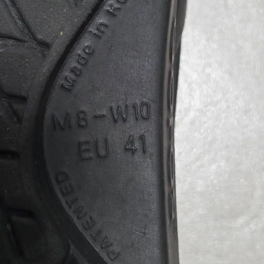 [BUNJANG] OOFOS OOriginal Black Flip-Flops EU41 / 우포스 OOriginal 블랙 쪼리 EU41