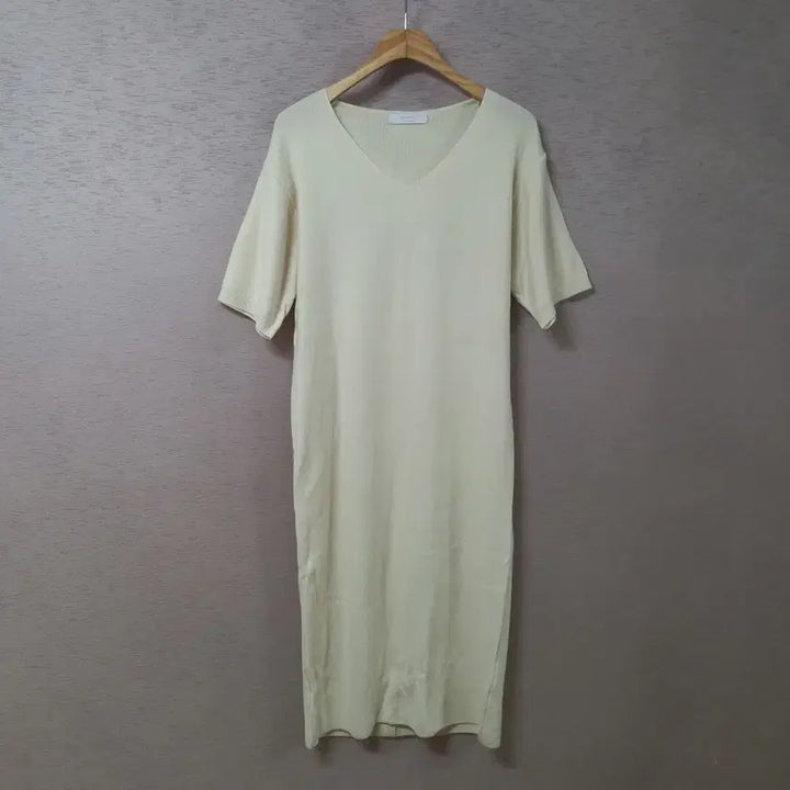 [BUNJANG] B3-2 SUNDAY Ivory Knit Dress / B3-2/SUNDAY  아이보리 니트원피스 여성