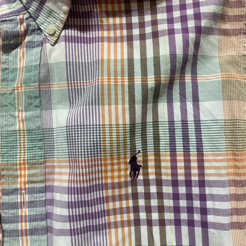 [BUNJANG] Polo Ralph Lauren Checkered Shirt 105 / 폴로 랄프로렌 체크 남방 105