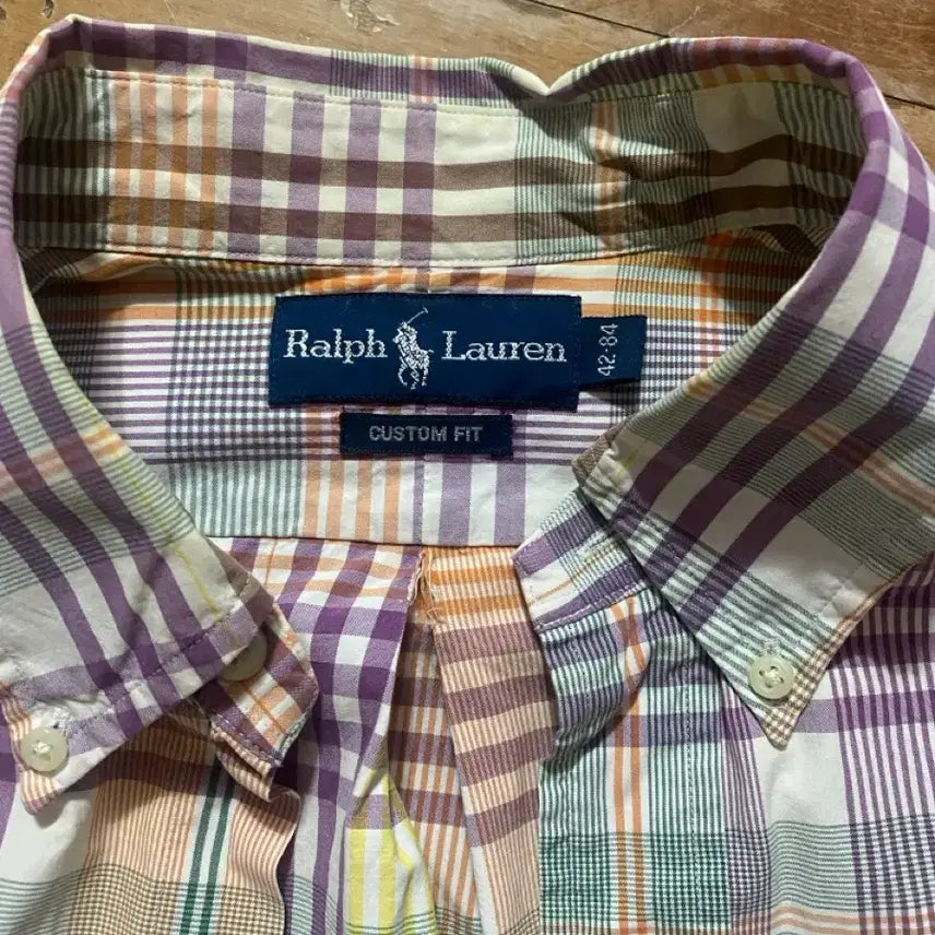 [BUNJANG] Polo Ralph Lauren Checkered Shirt 105 / 폴로 랄프로렌 체크 남방 105