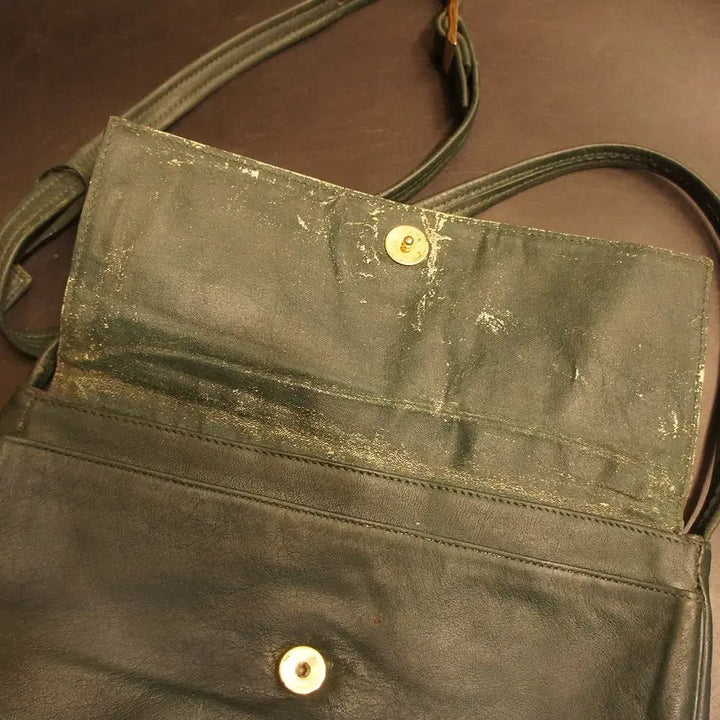 [BUNJANG] Vintage Leather Crossbody Bag / 7074 크로스가방 크로스백 가죽백 가죽가방 빈티지가방 여성가방 여자백