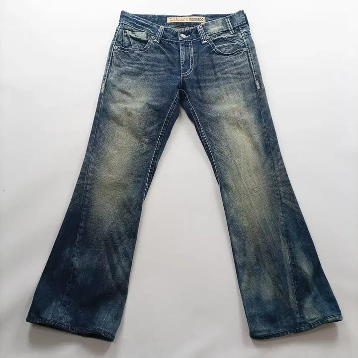 [BUNJANG] Buckaroo Bootcut Vintage Wash Denim Pants / 버커루 청바지 사이즈34 부츠컷 빈티지 워싱 남자 데님팬츠 A9443